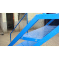 Warehouse Steel Safety Portable Rolling Mobile Work Platform Ladder with Handrails